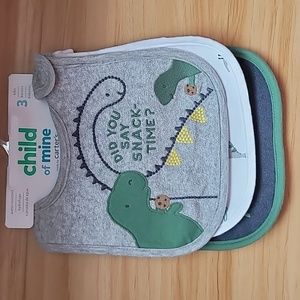 Dinosaur Bibs